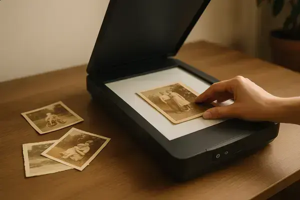 Como Digitalizar Fotos Antigas Muito Desbotadas Em Casa